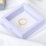 Transparent Necklace Ring Storage Holder