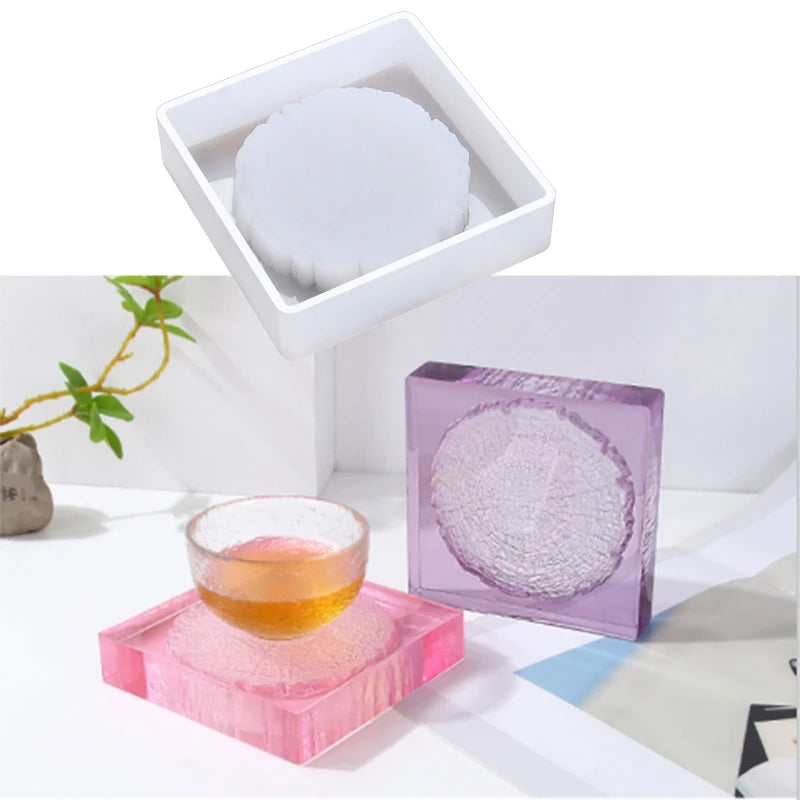 Square Tray Silicone Molds Coaster Resin Epoxy Mould