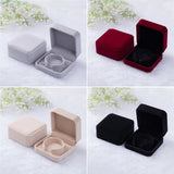 Velvet Bracelet Box Bangle Ring Necklace Jewelry Cases 10 Colors