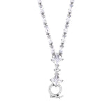 Square Wild Chain Spliced Pendant Jewelry for Women