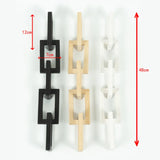 Wooden Chain Link Beech Wood Bohemian European American Farmhouse DIY Crafts