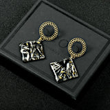 Acetic Acid Earrings Diamond Exaggerated Long Female Earrings