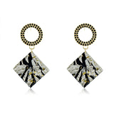 Acetic Acid Earrings Diamond Exaggerated Long Female Earrings