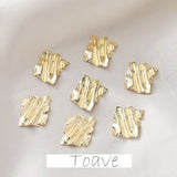 Corrugated Sheet Copper Pendant Earrings Necklace Bracelet