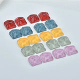 Water Ripple Wave Resin Ear Stud Patch DIY Earring Accessories