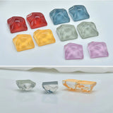 Water Ripple Wave Resin Ear Stud Patch DIY Earring Accessories