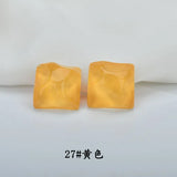 Water Ripple Wave Resin Ear Stud Patch DIY Earring Accessories