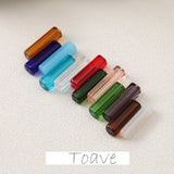 Transparent Glass Beaded Earring Necklace Material