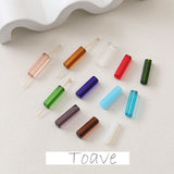 Transparent Glass Beaded Earring Necklace Material
