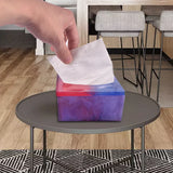 Silicone Mold for Epoxy Resin Production with Shelf for Car Tissue Box Storage