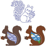 Squirrel Cutting Dies Roadster Animal Stencils for DIY Scrapbooking
