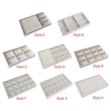 Stackable Jewelry Tray Organizer for Bracelets, Chains