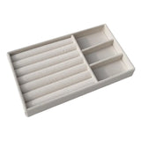 Stackable Jewelry Tray Organizer for Bracelets, Chains