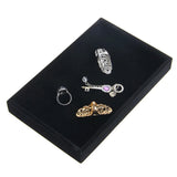 Stackable Jewelry Trays Inserts Velvet Catch All Display Case