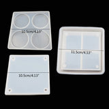 Stackable Storage Box Resin Moulds with Lid Multilayer Jewelry Box Silicone Mold