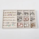 Stackable Velvet Jewelry Tray Handicraft Jewelry Storage Box