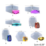 Stacking Game Building Blocks Epoxy Resin Mold Toys Silicone Mould