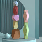 Stacking Game Building Blocks Epoxy Resin Mold Toys Silicone Mould