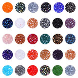 Stained Glass Assortment Spacer Beads with Storage Box