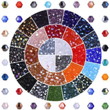 Stained Glass Assortment Spacer Beads with Storage Box