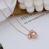 Stainless Steel Geometric Necklace Gothic Jewelry