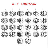 Personalized Heart Letter Stud Earrings