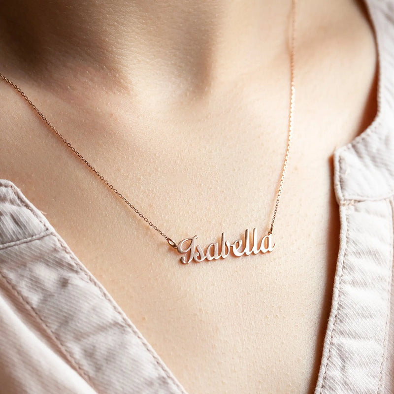 Personalized Stainless Name Necklace