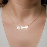 Stainless Name Necklace - Personalized Dainty Necklace