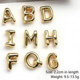 Stainless Steel Letter Necklace Women's Pendant Large Letter Sweater Chain