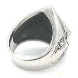 Stainless Steel Biker Style Ring Men Motorcycles Punk Jewelry Size 7-13