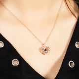 Stainless Steel I Love You Heart Necklace
