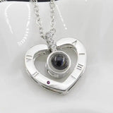 Stainless Steel I Love You Heart Necklace