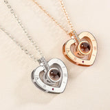 Stainless Steel I Love You Heart Necklace