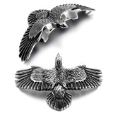 Metal Slide Eagle Bead Charms for Leather Bracelet DIY