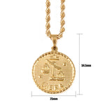 Stainless Steel 12 Constellation Necklace For Women