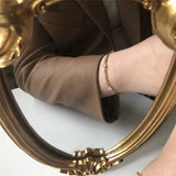 18K Plated Geometric Zircon Bracelet for Women