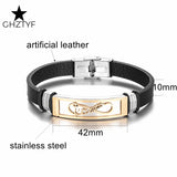 Stainless Steel 8 Infinity Bracelet for Couples