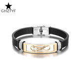 Stainless Steel 8 Infinity Bracelet for Couples