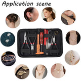 Stainless Steel Jewelry Making Kit with Repair Tools Set