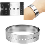 Stainless Steel Bracelet Bangle Sizer Gauge DIY Jewelry Making Tool