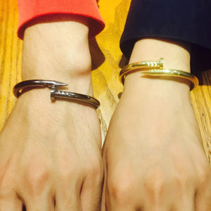 Adjustable Nail Bracelet Stainless Steel Tool Jewelry
