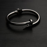 Adjustable Nail Bracelet Stainless Steel Tool Jewelry