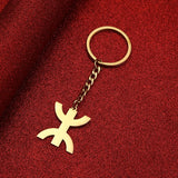 Stainless Steel Africa Berbers Symbol Pendant Keychain Kabyle Amazigh Jewelry