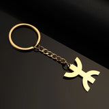 Stainless Steel Africa Berbers Symbol Pendant Keychain Kabyle Amazigh Jewelry
