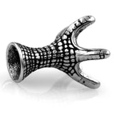 Stainless Steel Eagle Head Beads Charms for Jewelry Making 4Pcs