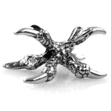 Stainless Steel Eagle Head Beads Charms for Jewelry Making 4Pcs