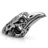 Stainless Steel Eagle Head Beads Charms for Jewelry Making 4Pcs