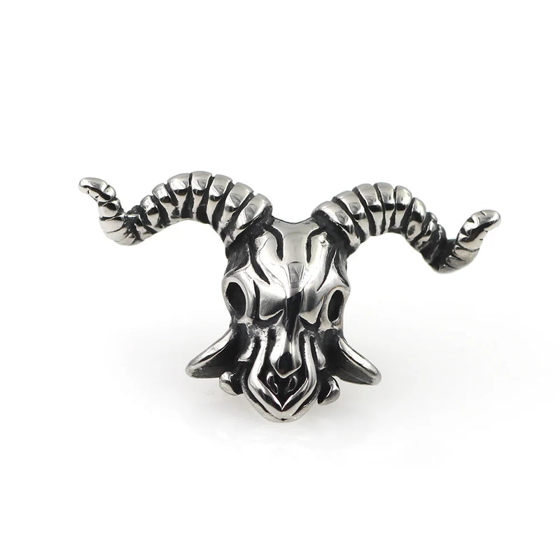 Antique Goat 6mm Big Hole European Beads Charms