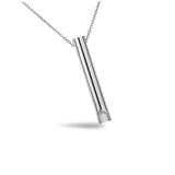 Stainless Steel Anxiety Necklace for Women Mindful Meditation