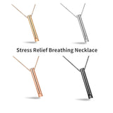 Stainless Steel Anxiety Necklace for Women Mindful Meditation